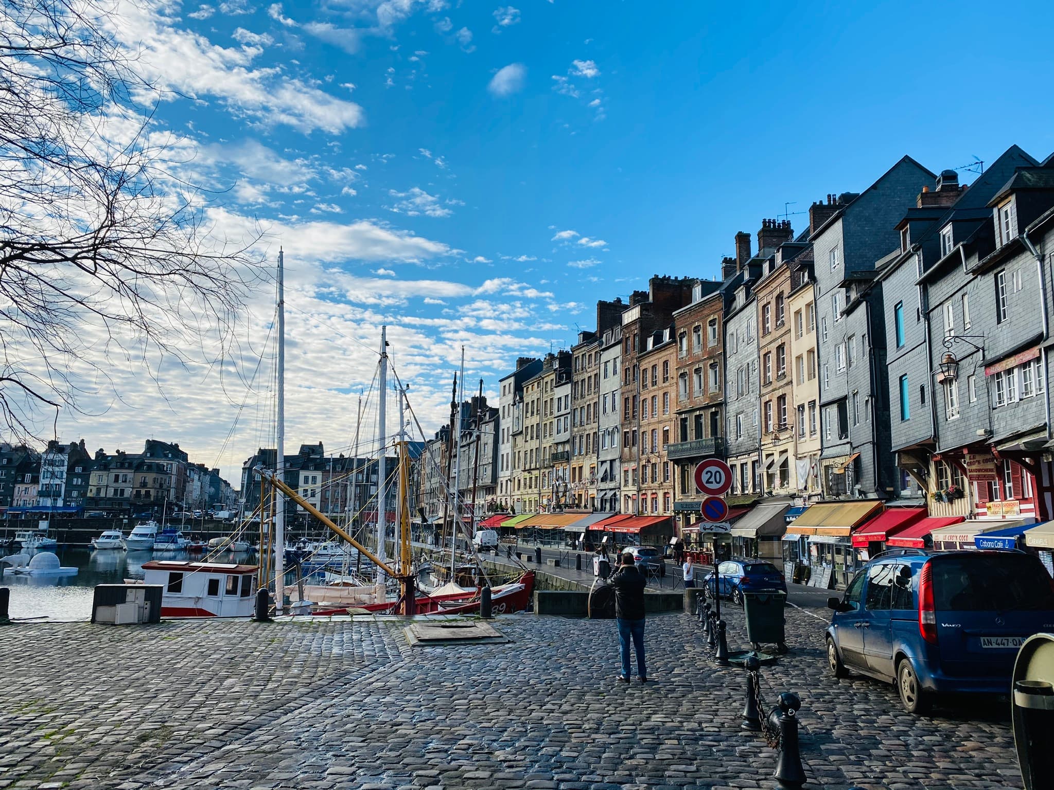 Honfleur old harbor